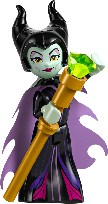 LEGO Maleficent and Cruella De Ville's dresses 43262 Disney
