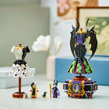 LEGO Maleficent and Cruella De Ville's dresses 43262 Disney