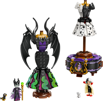 LEGO Maleficent and Cruella De Ville's dresses 43262 Disney
