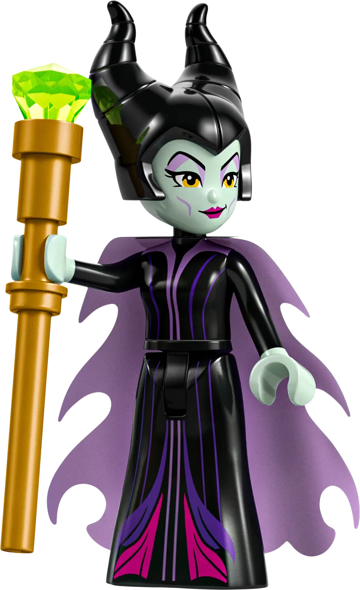 LEGO Maleficent and Cruella De Ville's dresses 43262 Disney