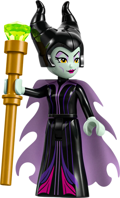 LEGO Maleficent and Cruella De Ville's dresses 43262 Disney