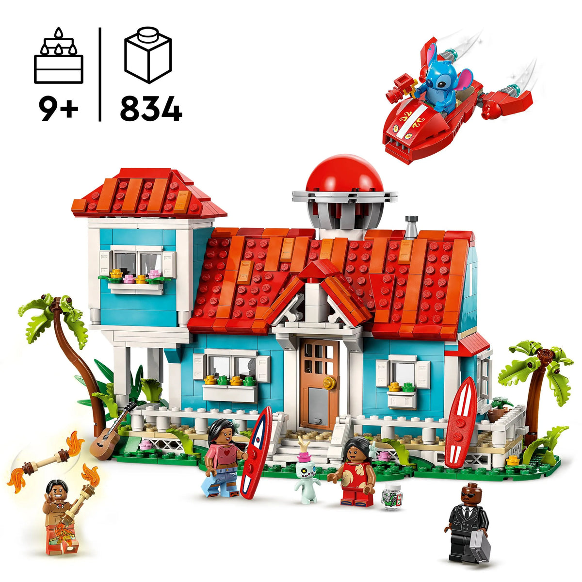 LEGOLilo and Stitch Beach House 43268 Disney