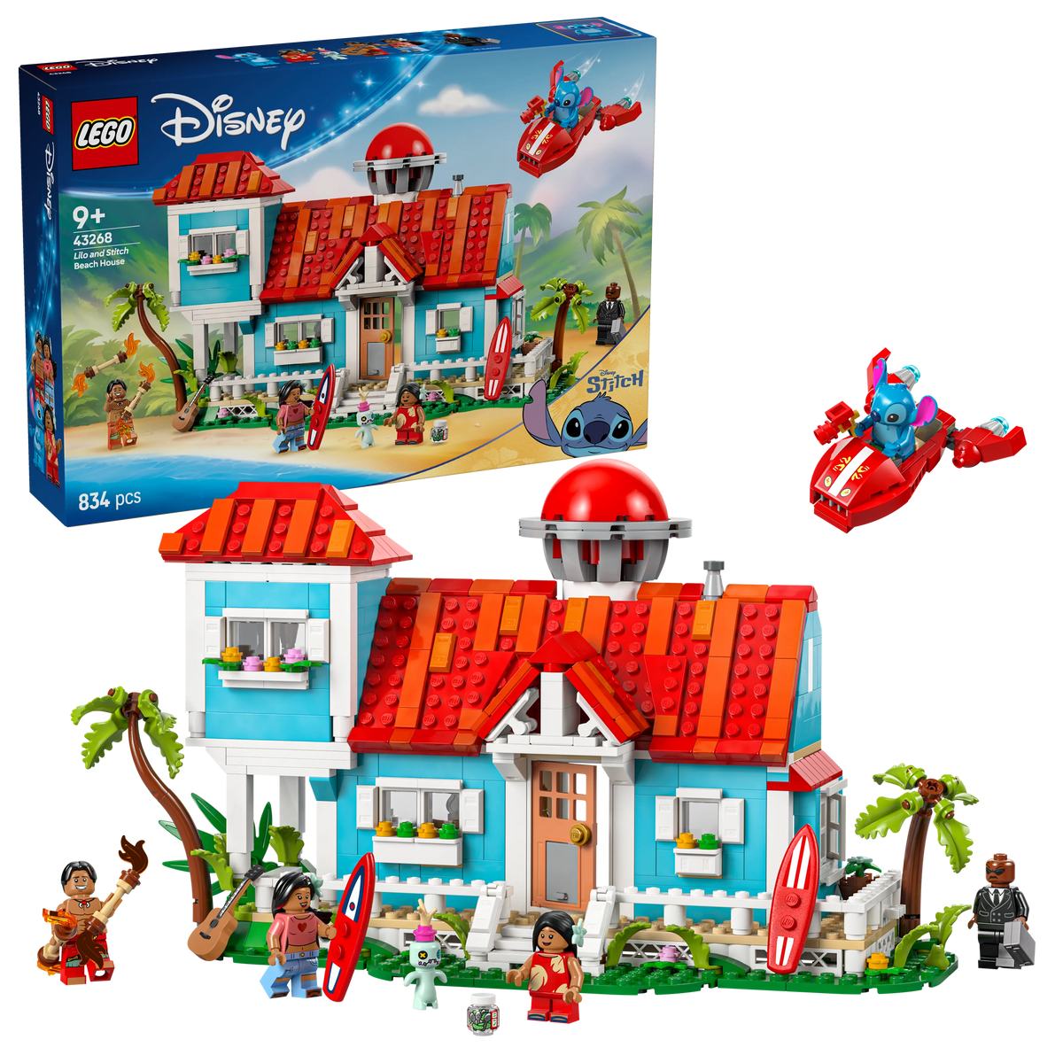 LEGOLilo and Stitch Beach House 43268 Disney