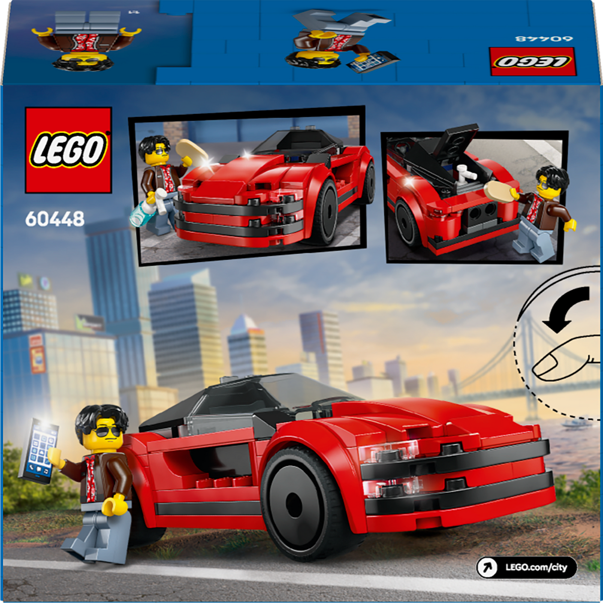LEGO Red Sports Car 60448 City (Pre-Order: January 2025)