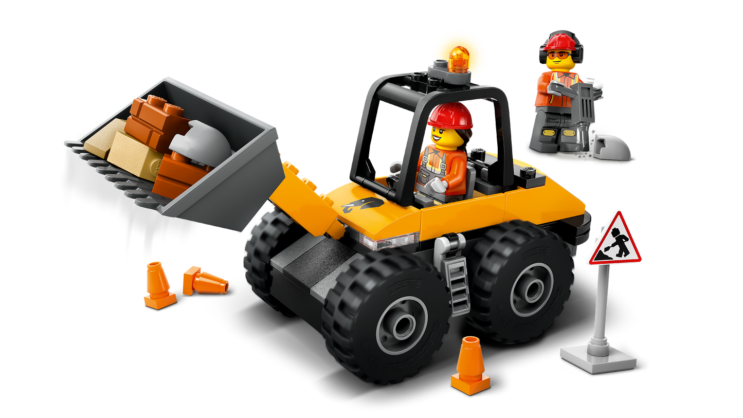 LEGO Yellow Wheel Loader Excavator 60450 City