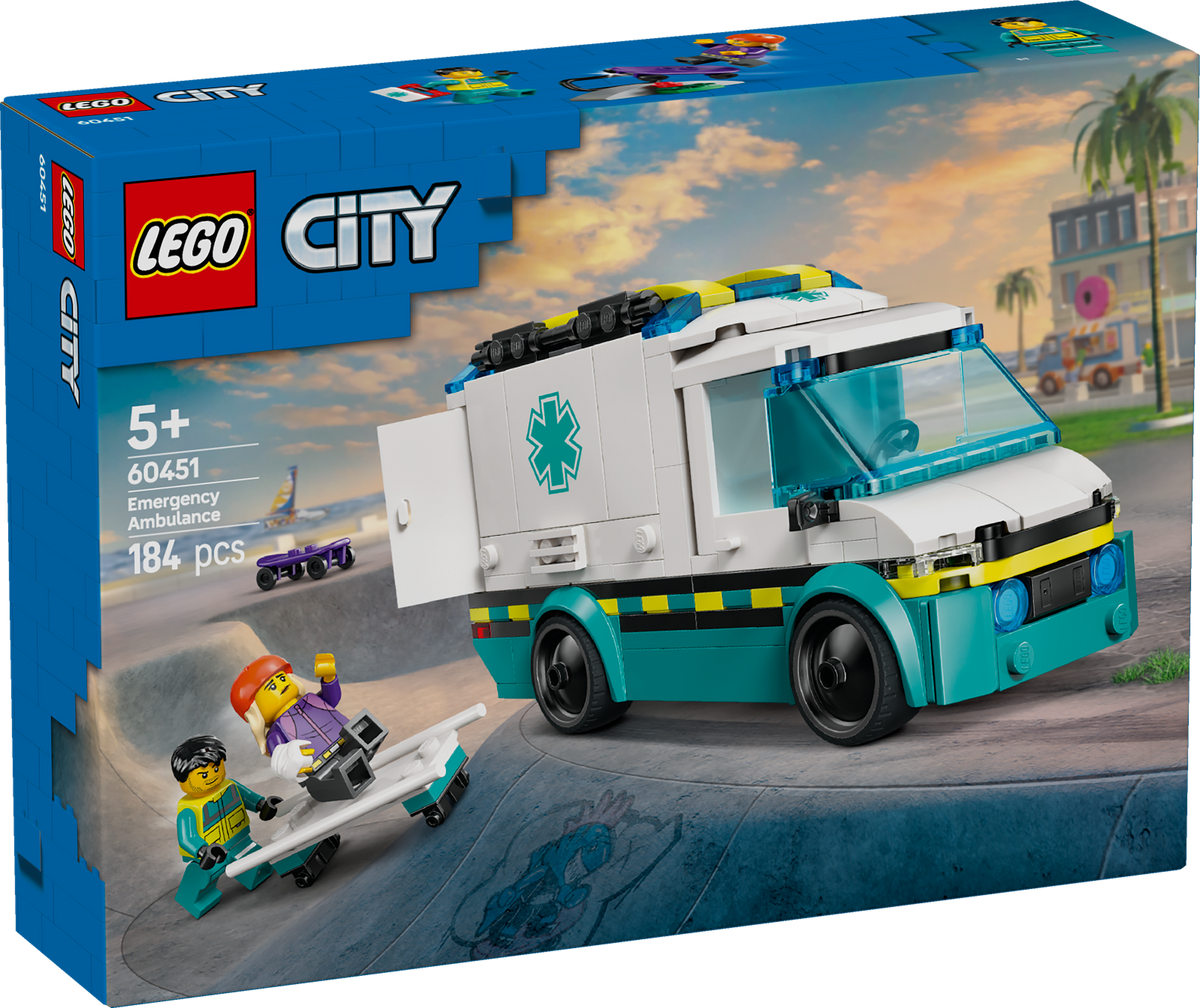 LEGO Ambulance with Brothers 60451 City
