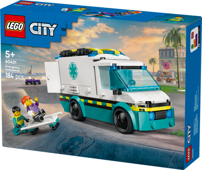 LEGO Ambulance with Brothers 60451 City