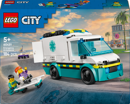 LEGO Ambulance with Brothers 60451 City