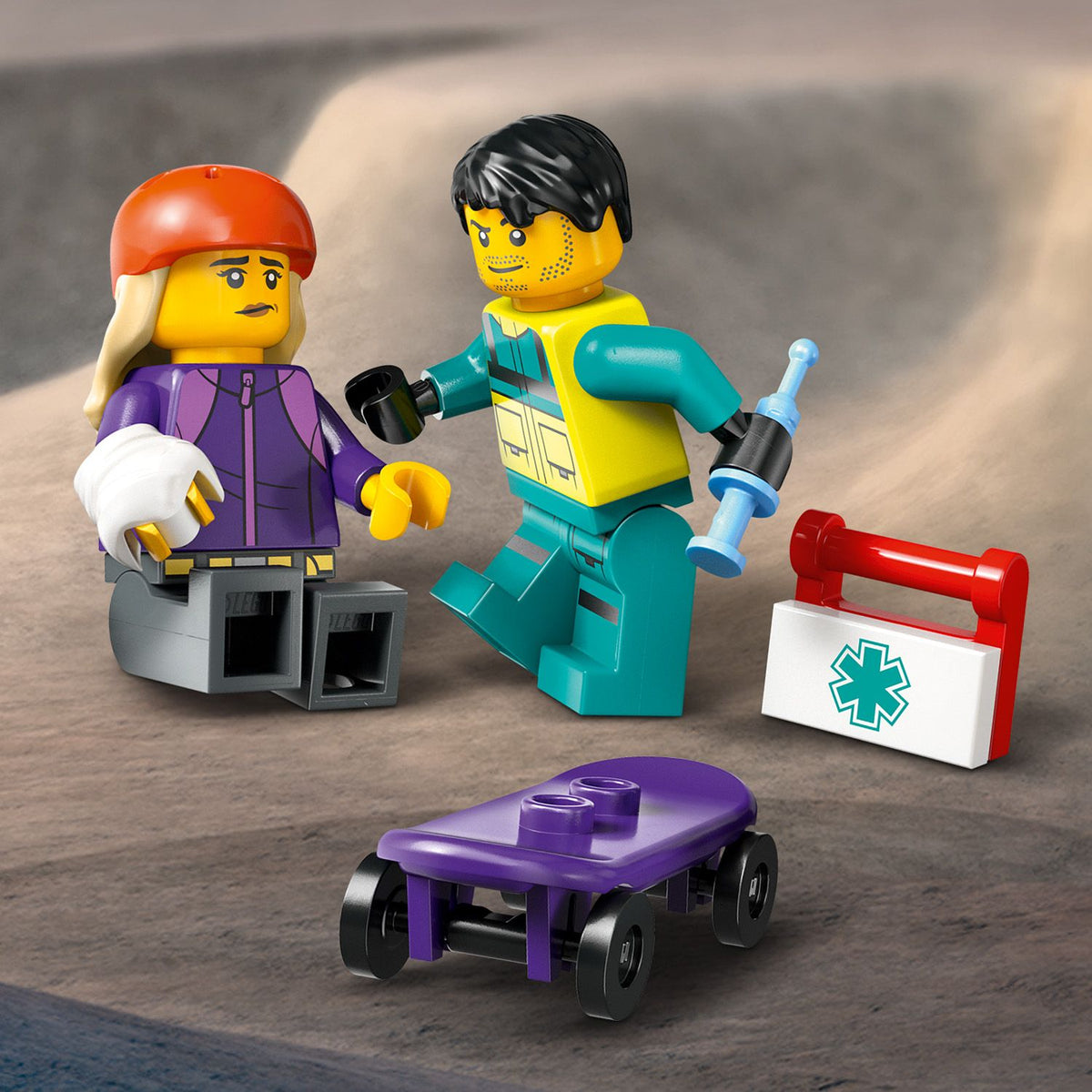 LEGO Ambulance with Brothers 60451 City