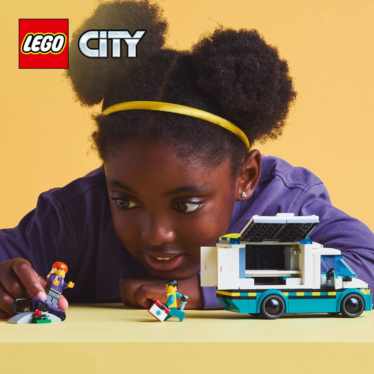 LEGO Ambulance with Brothers 60451 City