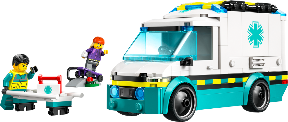 LEGO Ambulance with Brothers 60451 City