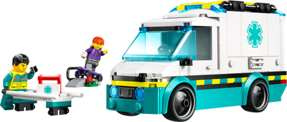 LEGO Ambulance with Brothers 60451 City
