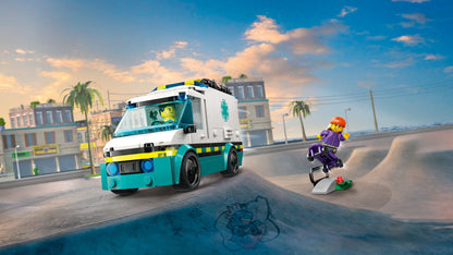 LEGO Ambulance with Brothers 60451 City