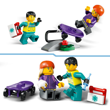 LEGO Ambulance with Brothers 60451 City