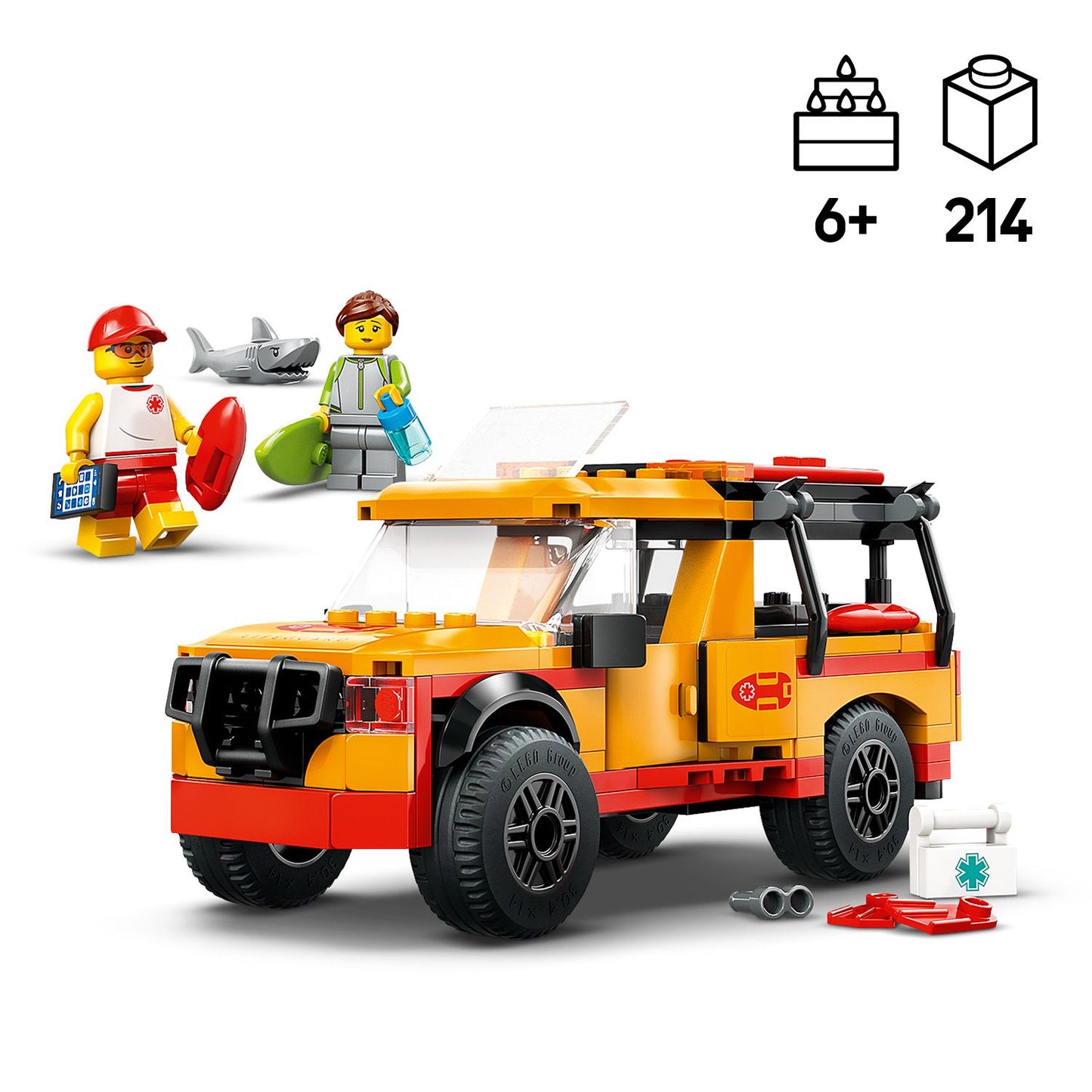 LEGO Lifeguard Rescue Truck 60453 City