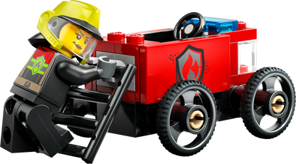 LEGO Race Car Package: Pizza Van vs Fire Truck 60458 City