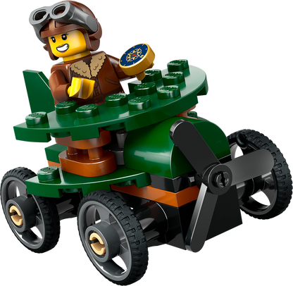 LEGO Race Car Pack: Plane vs Hospital Bed 60459 City