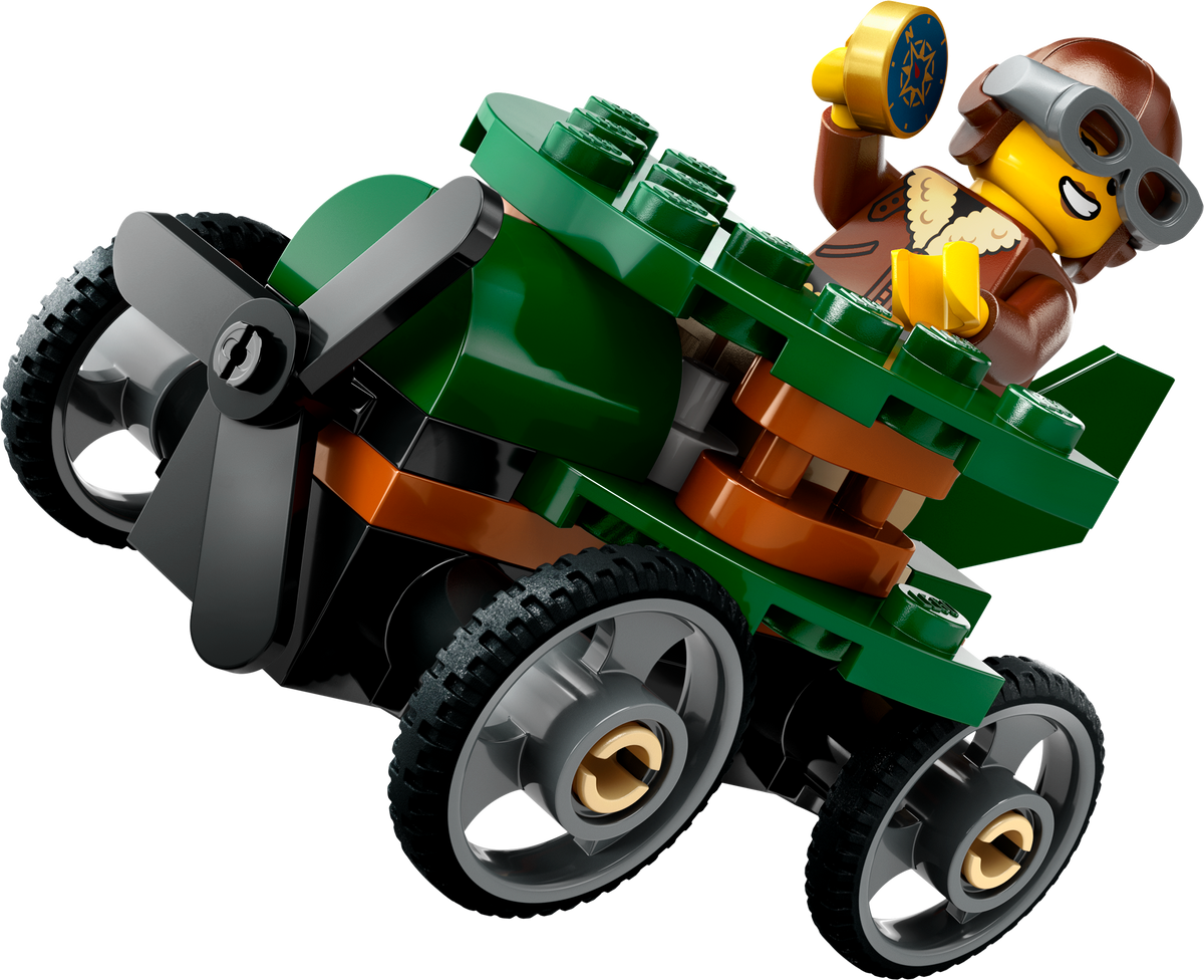 LEGO Race Car Pack: Plane vs Hospital Bed 60459 City