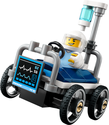 LEGO Race Car Pack: Plane vs Hospital Bed 60459 City