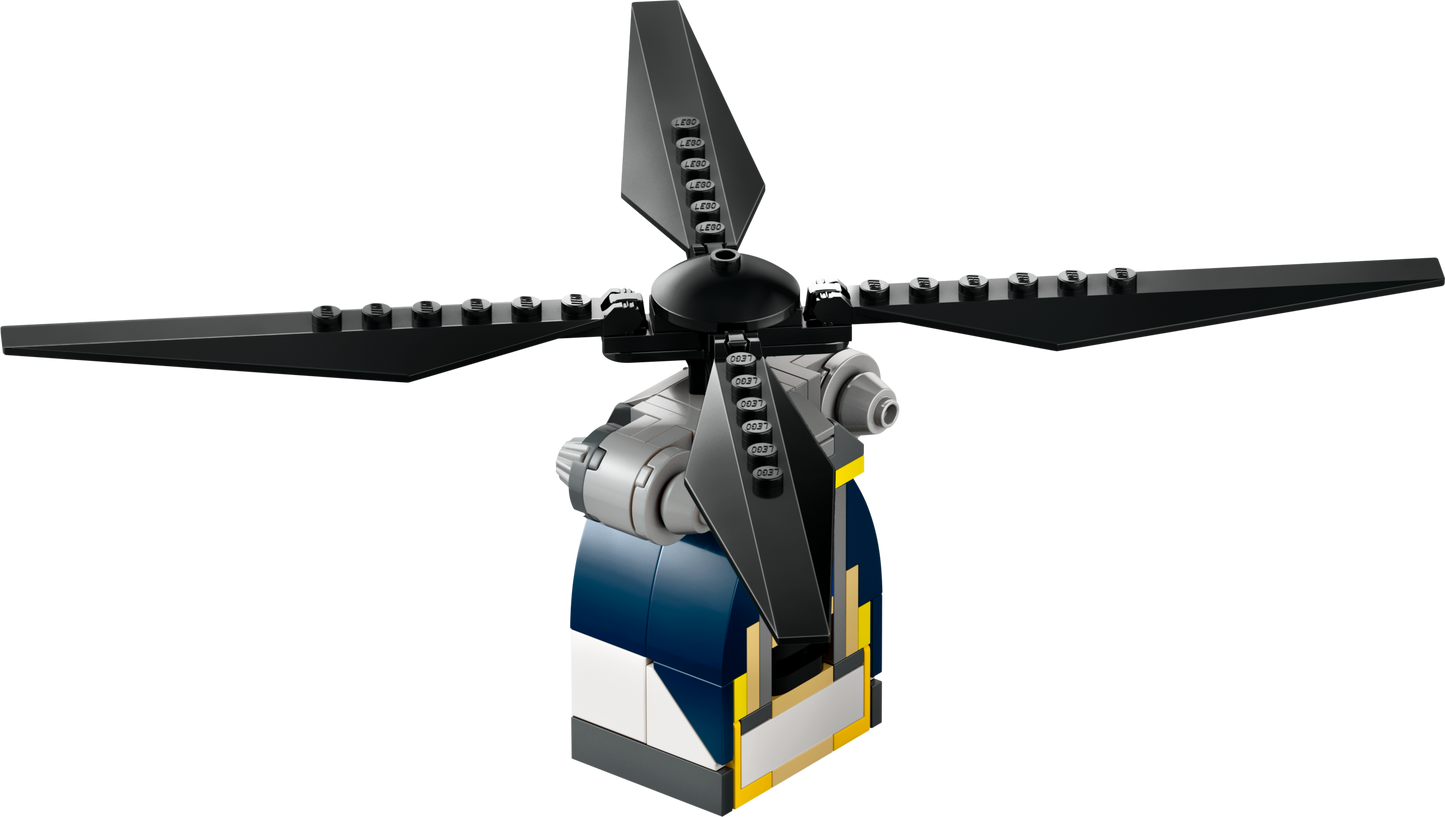 LEGO Helicopter, Fire Truck and Submarine 60462 City