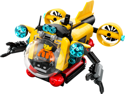 LEGO Helicopter, Fire Truck and Submarine 60462 City