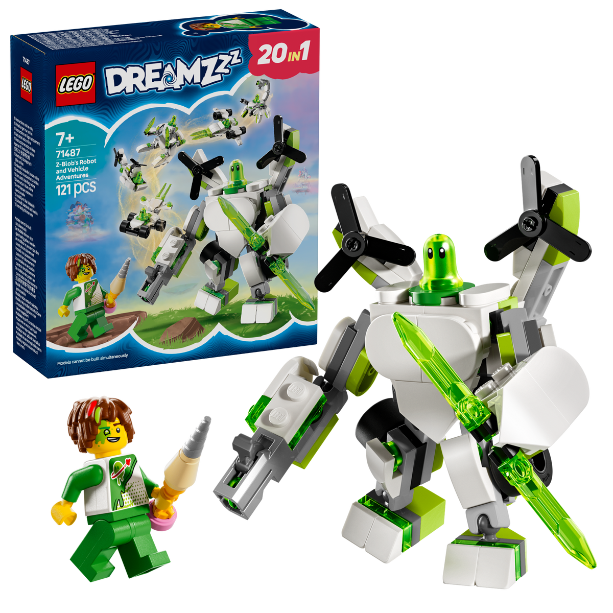 LEGO Z-Blobs robot & vehicle adventure 71487 Dreamzzz