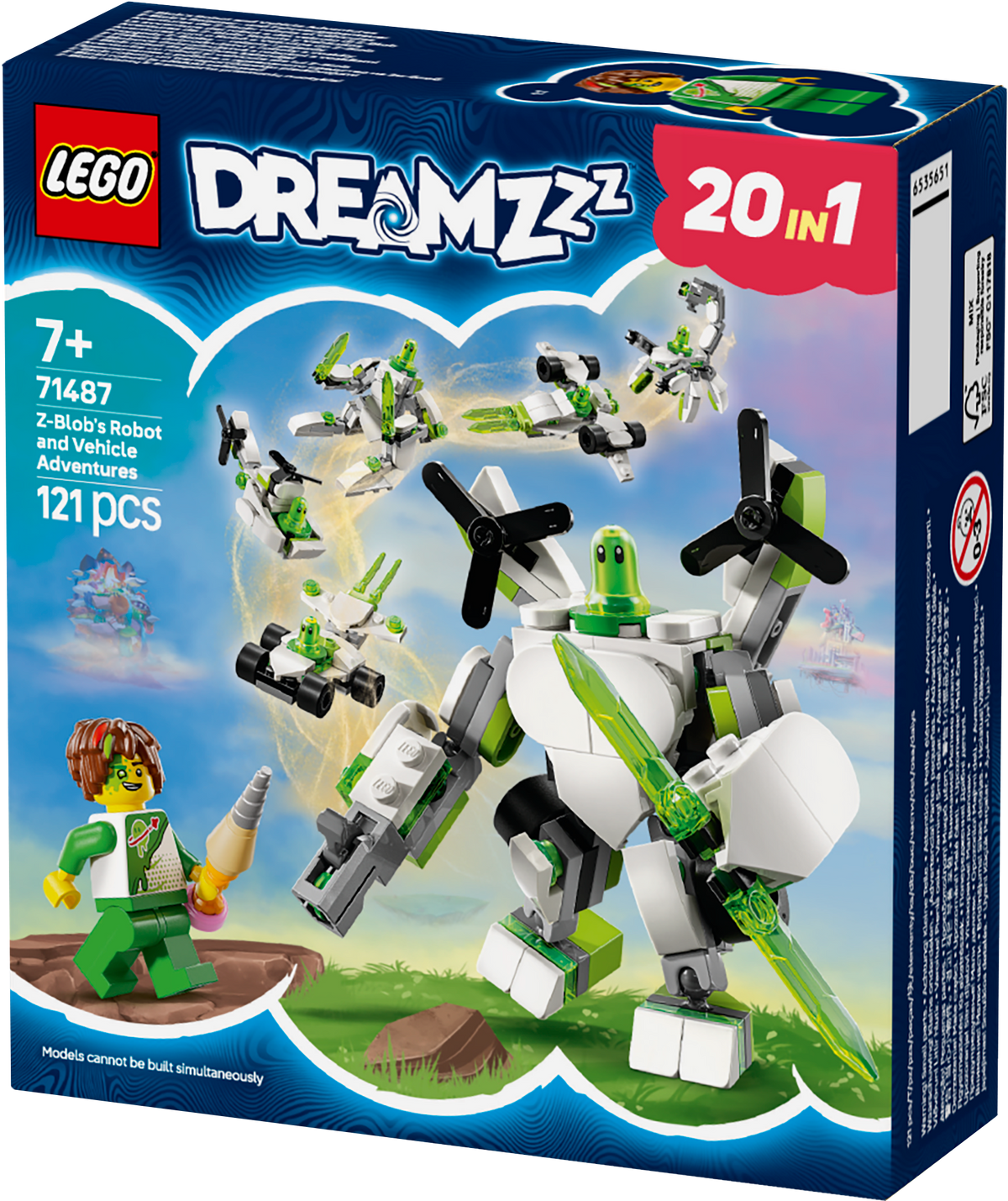 LEGO Z-Blobs robot & vehicle adventure 71487 Dreamzzz