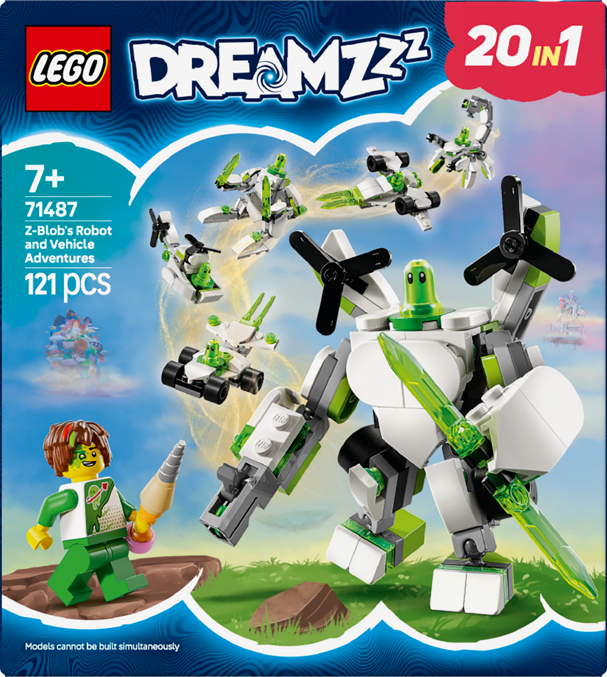 LEGO Z-Blobs robot & vehicle adventure 71487 Dreamzzz