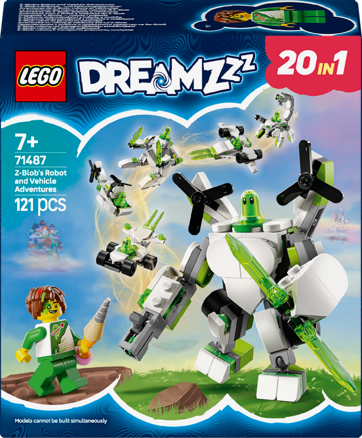 LEGO Z-Blobs robot & vehicle adventure 71487 Dreamzzz
