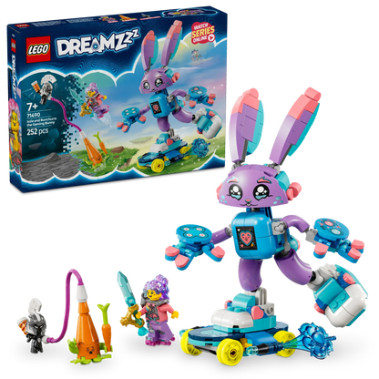 LEGO Izzie and Bunchu Rro the gaming bunny 71490 Dreamzzz