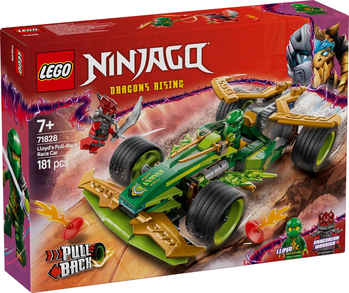 LEGO Lloyds Pull-back Race Car 71828 Ninjago