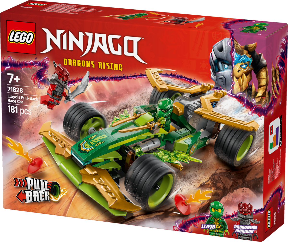 LEGO Lloyds Pull-back Race Car 71828 Ninjago