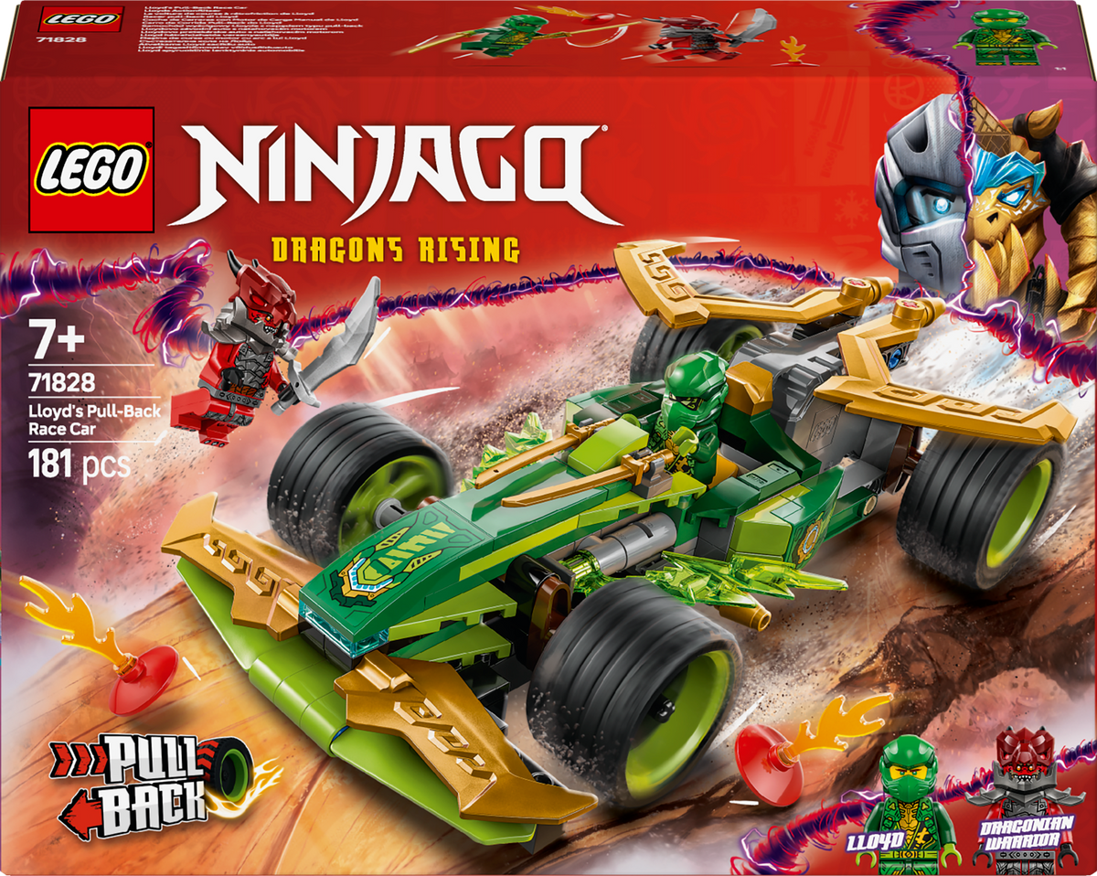 LEGO Lloyds Pull-back Race Car 71828 Ninjago
