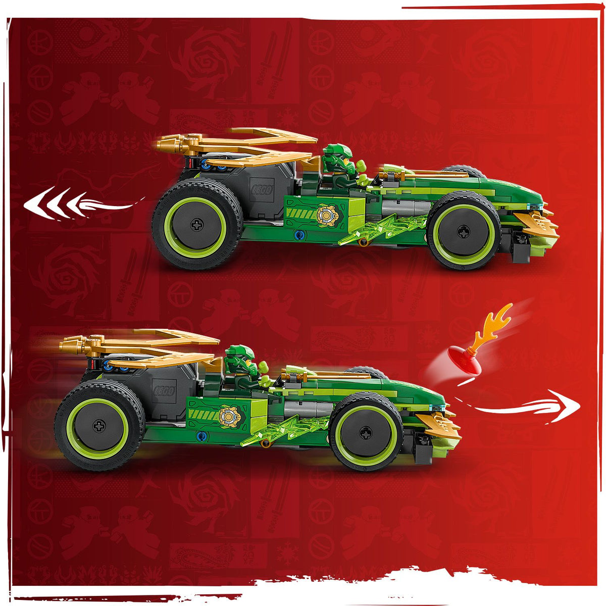 LEGO Lloyds Pull-back Race Car 71828 Ninjago