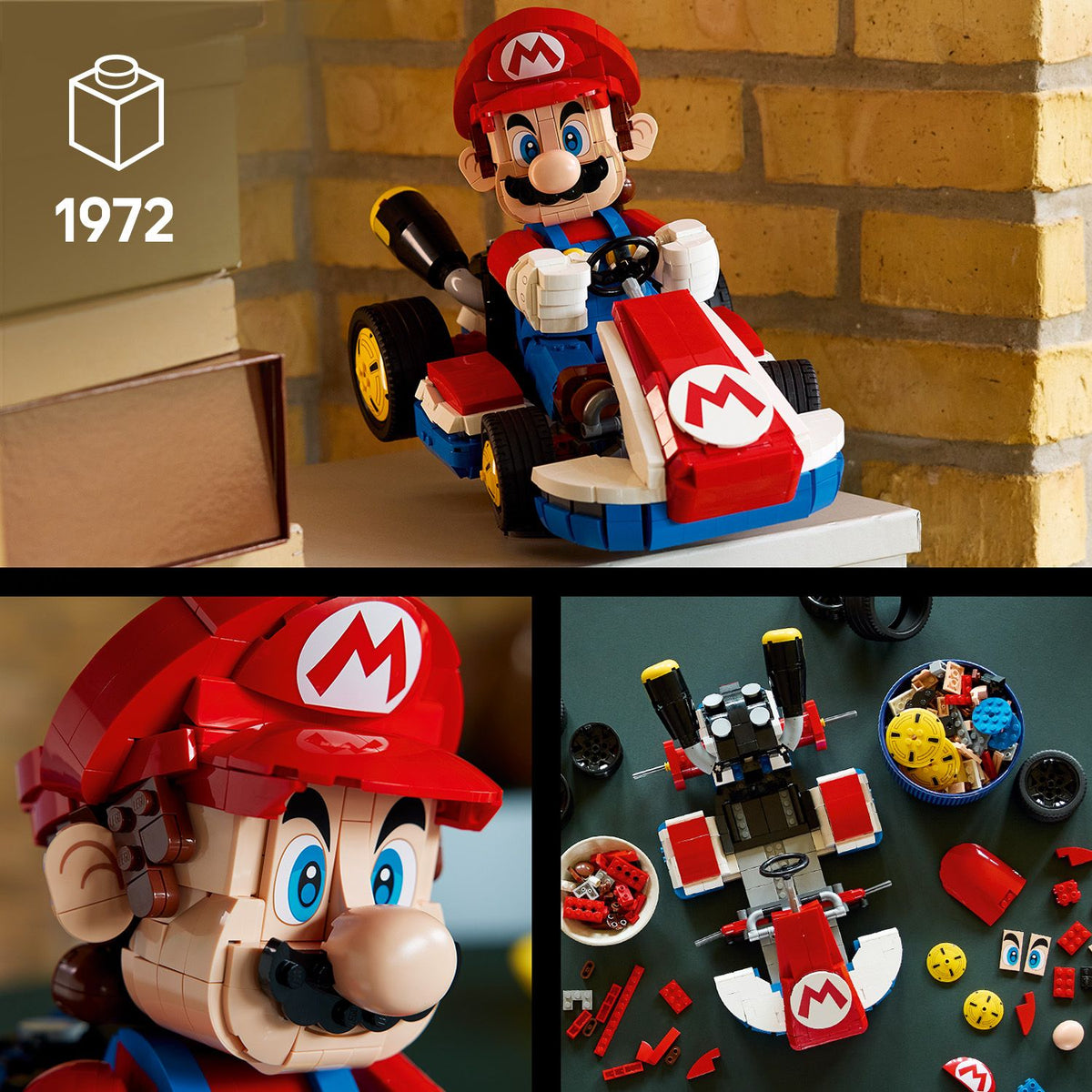 LEGO Mario Kart™ – Mario and standard kart 72037 Supermario