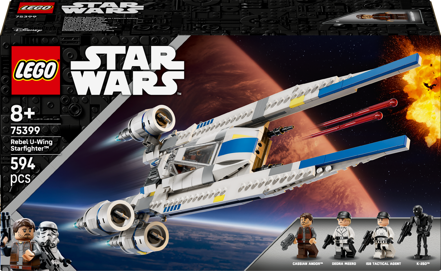 LEGO The Rebel U-wing Starfighter 75399 StarWars
