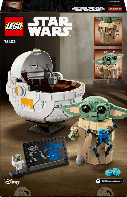 LEGO Grogu with hover pram 75403 StarWars