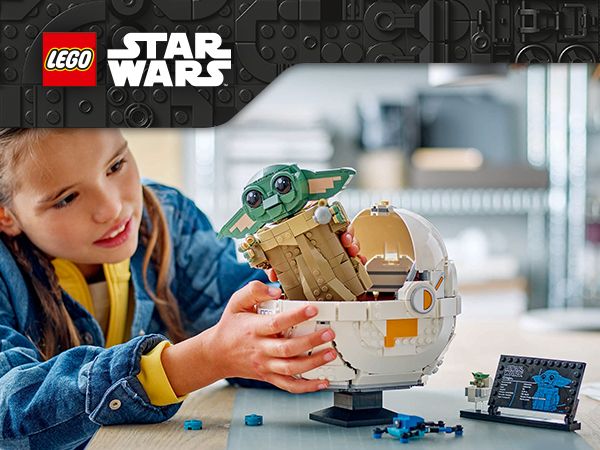LEGO Grogu with hover pram 75403 StarWars