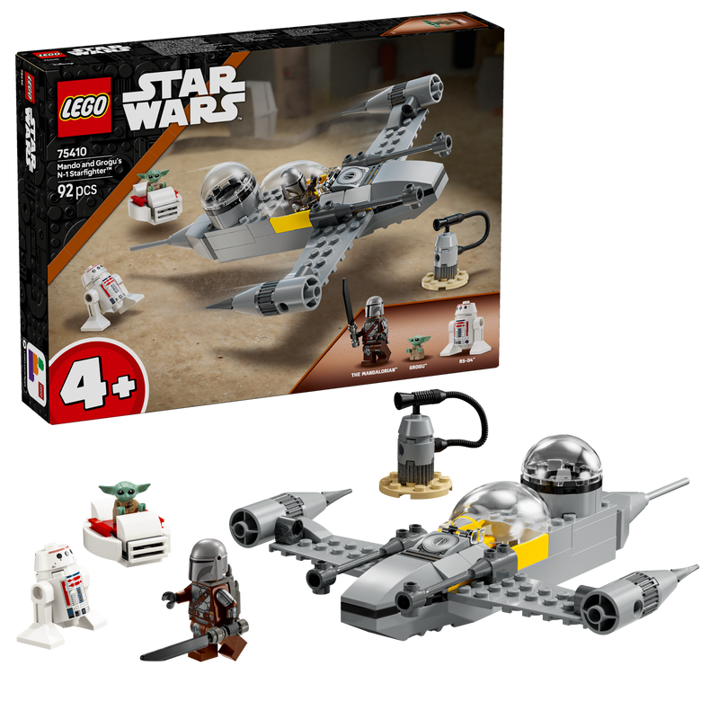 LEGO Mando and Grogu's N-1 Starfighter 75410 Star Wars