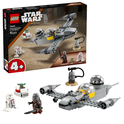 LEGO Mando and Grogu's N-1 Starfighter 75410 Star Wars