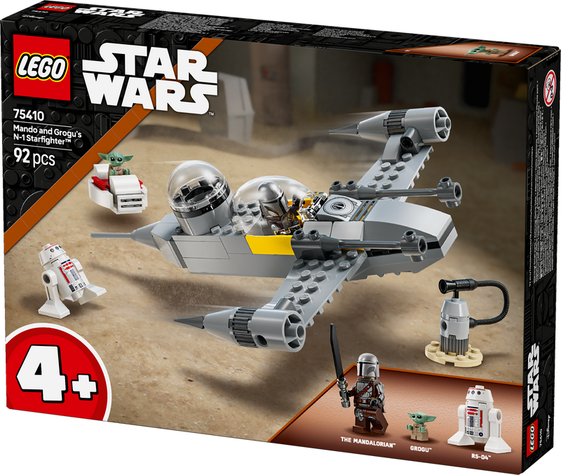 LEGO Mando and Grogu's N-1 Starfighter 75410 Star Wars