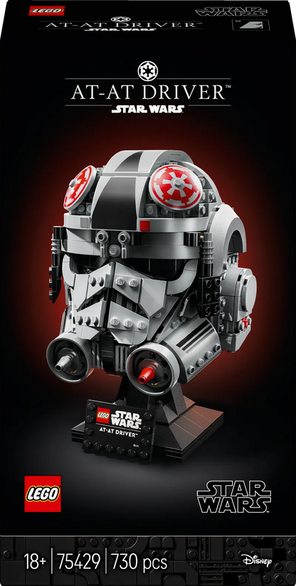 LEGO AT-AT Driver Helmet 75429 StarWars