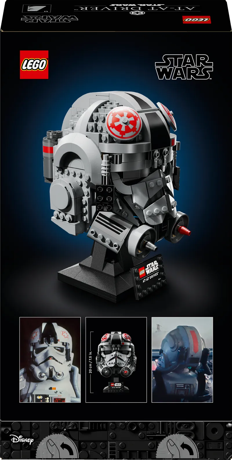 LEGO AT-AT Driver Helmet 75429 StarWars