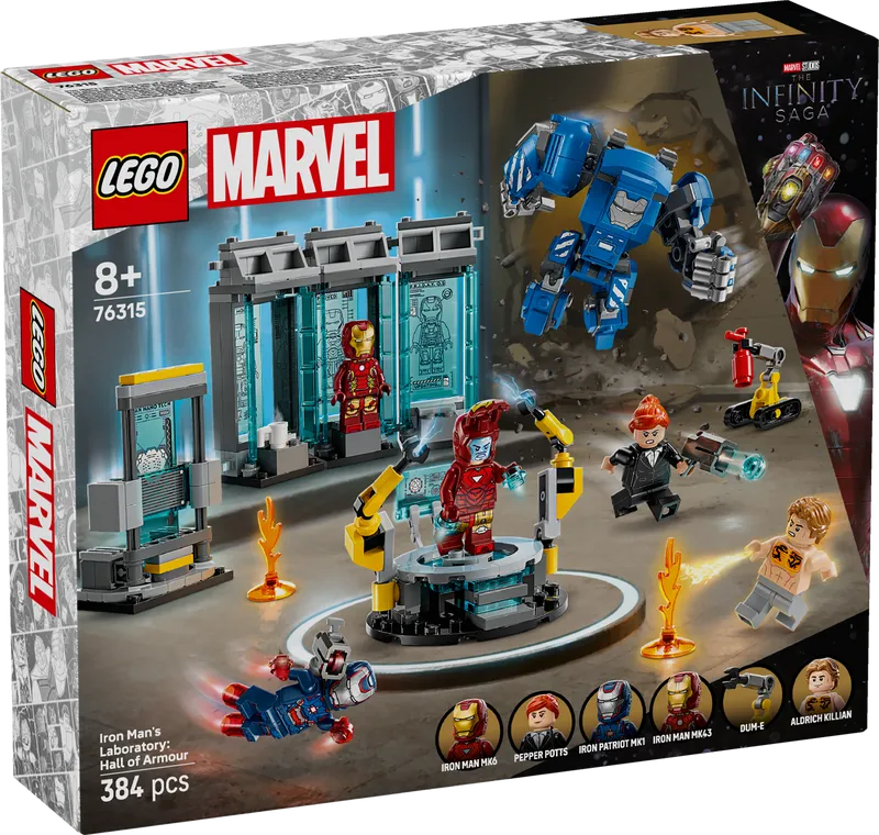 LEGO Iron Man's Laboratory: Armor Room 76315 Superheroes