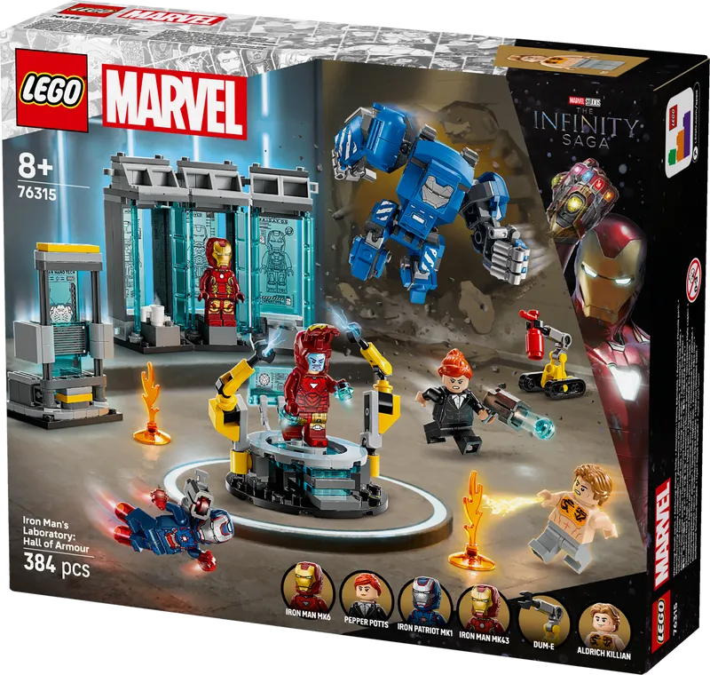 LEGO Iron Man's Laboratory: Armor Room 76315 Superheroes
