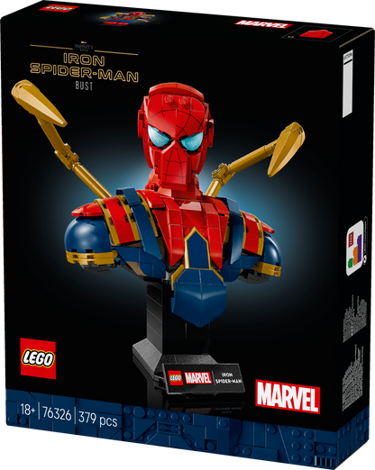 LEGO Iron Spider-Man bust 76326 Superheroes