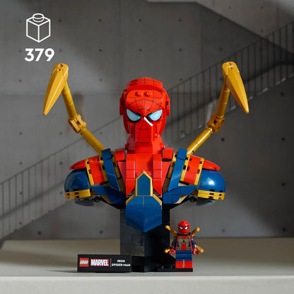 LEGO Iron Spider-Man bust 76326 Superheroes