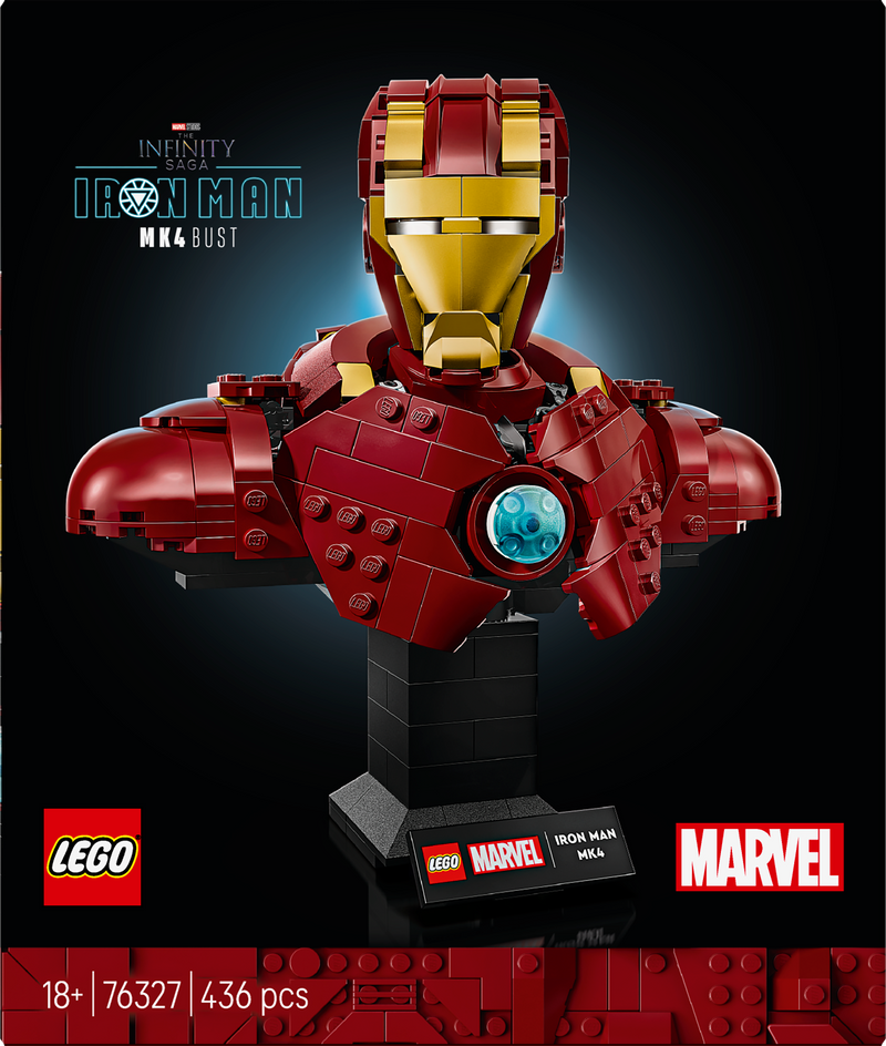 LEGO Iron Man MK 6 Helmet 76327 Superheroes