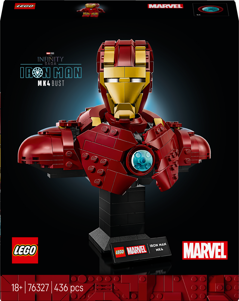 LEGO Iron Man MK 6 Helmet 76327 Superheroes