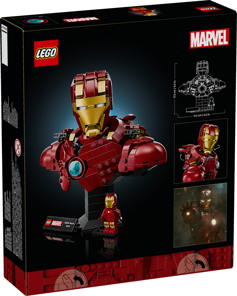 LEGO Iron Man MK 6 Helmet 76327 Superheroes
